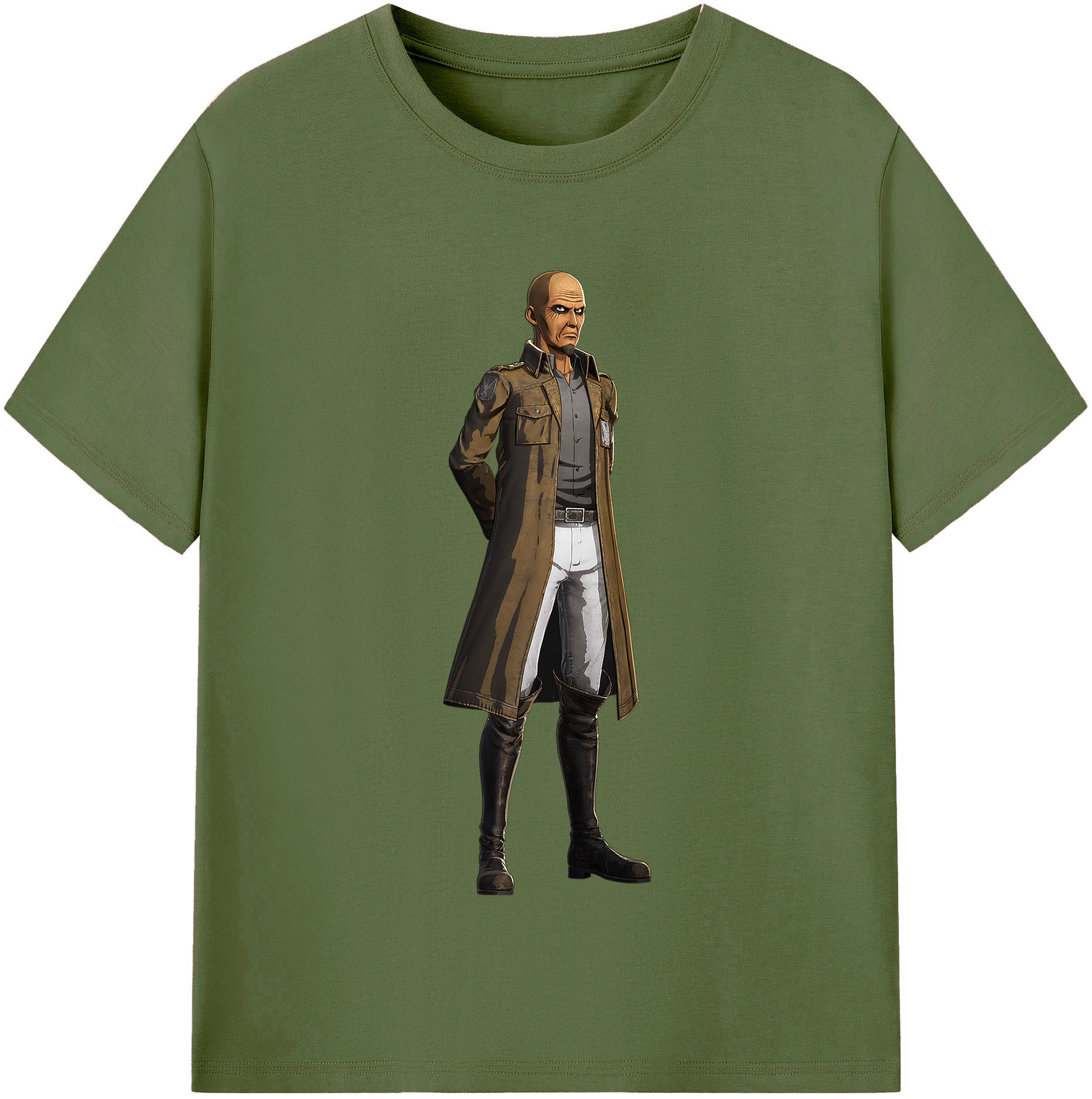（画像用） 進撃の巨人 Attack on Titan 綿100％半袖Tシャツ（フロントプリント）